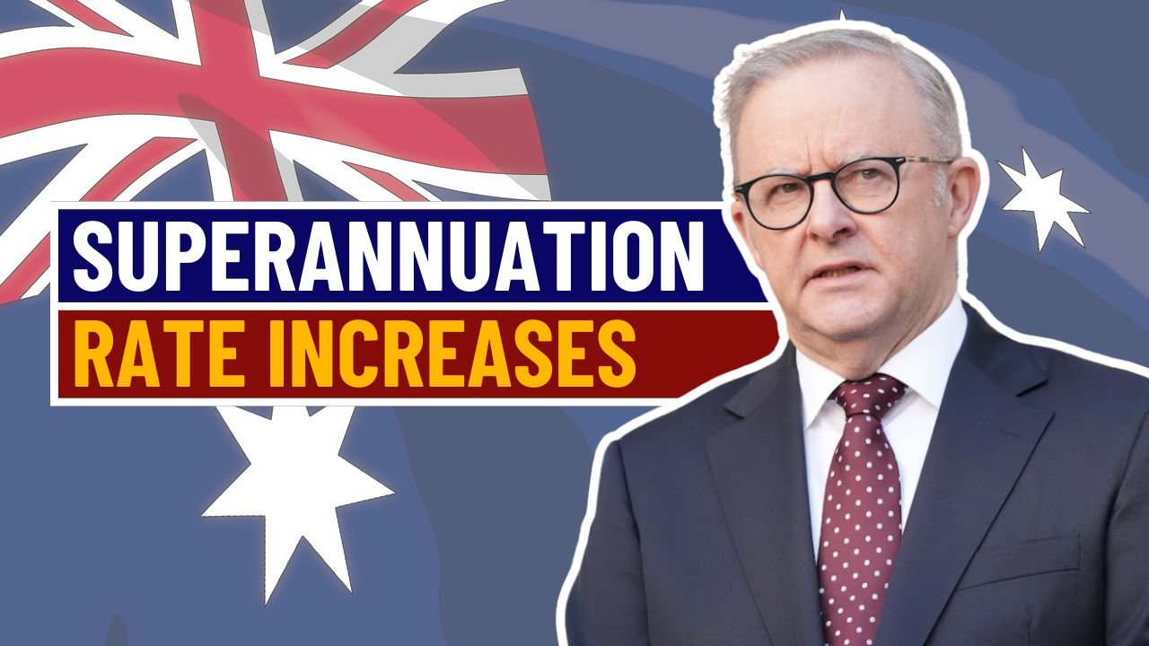 Superannuation Rate Increases